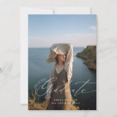 Aankondiging minimalistisch Afstuderen van Arch Ph (Voorkant)