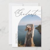 Aankondiging minimalistisch Afstuderen van Arch Ph (Voorkant)