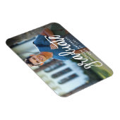 Aankondiging modern Afstuderen penseelscript Magneet (Rechterzijde)