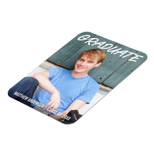 Aankondiging modern Afstuderen WT Magneet (Linkerzijde)