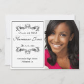 Aankondiging modern fotoAfstuderen (Voorkant)