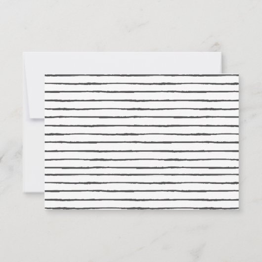 Aankondiging modern handgeschakeld mini-Afstuderen (Achterkant)