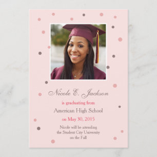 Aankondiging modern Stip Afstuderen