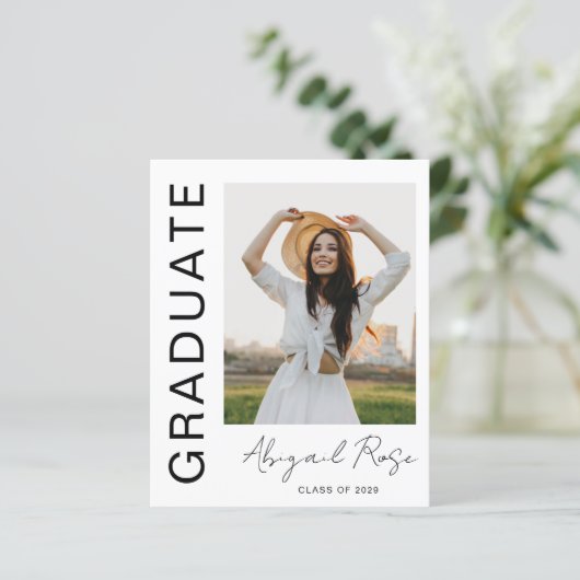 Aankondiging moderne verticale 2023-fotokaart (Staand voorkant)