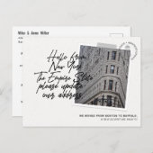 Aankondiging New York State Destination Moving (Voorkant / Achterkant)