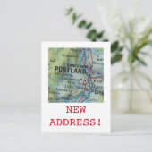 Aankondiging nieuw adres Portland (Staand voorkant)