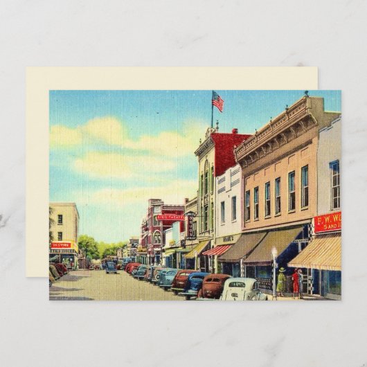  aankondiging Ocala Briefkaart (Voorkant / Achterkant)