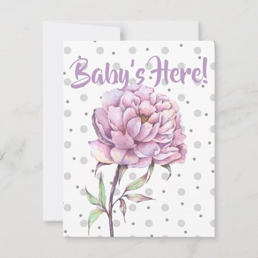 Aankondiging of uitnodiging (Voorkant)