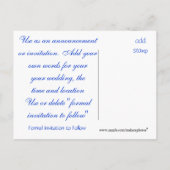 Aankondiging of Uitnodiging-aanpassen (Achterkant)