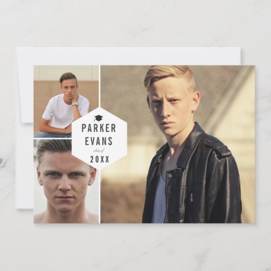 Aankondiging Open House voor moderne multi-foto-Af (Voorkant)