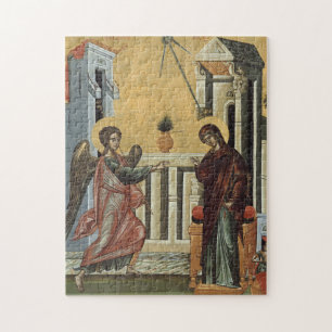 Aankondiging Orthodox Christelijk Icoon Legpuzzel