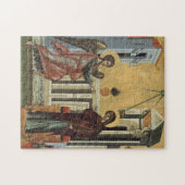 Aankondiging Orthodoxe Christelijke Icoon Legpuzzel (Horizontaal)