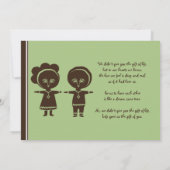 Aankondiging over Ethiopische sibling Adoption (Achterkant)