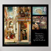 Aankondiging, Saint Emidius en een ufo Poster (Voorkant)