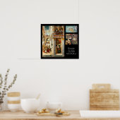 Aankondiging, Saint Emidius en een ufo Poster (Keuken)