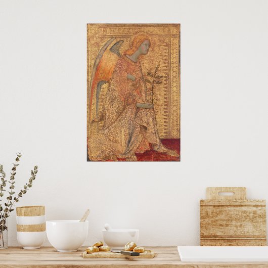 Aankondiging - Simone Martini Fine Art Poster (Keuken)