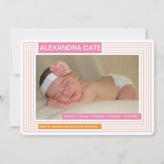 Aankondiging Stripes Girl (Voorkant)