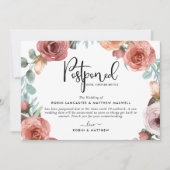 Aankondiging uitgesteld evenement Dusty Blue Peach (Voorkant)