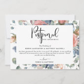 Aankondiging uitgestelde evenement, Dusty Blue en  (Voorkant)