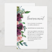 Aankondiging uitstel bloemend huwelijksfeest (Voorkant / Achterkant)