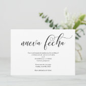 Aankondiging uitstel Spaanse bruiloft (Staand voorkant)