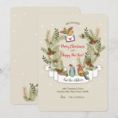 Aankondiging vakantievogels verhuizen (Voorkant / Achterkant)