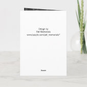 Aankondiging van aangepaste gedenktekens - getrouw (Achterkant)