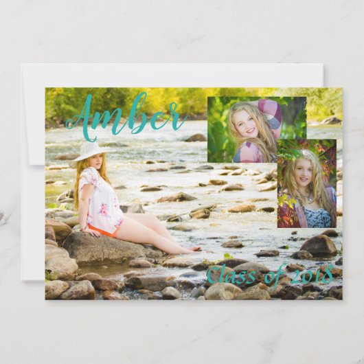 Aankondiging van Afstuderen (Achterkant)