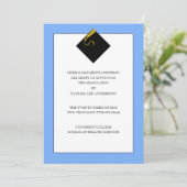 Aankondiging van afstuderen  (Staand voorkant)