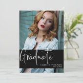 Aankondiging van afstuderen Foto's Matig eenvoudig (Staand voorkant)