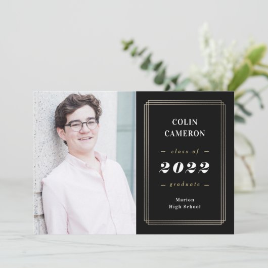 Aankondiging van Afstuderen heupgrens (Staand voorkant)