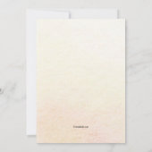 Aankondiging van Afstuderen met foto (Achterkant)