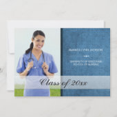 Aankondiging van Afstuderen op aangepaste school (Voorkant)