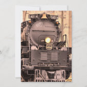 Aankondiging van alle treinritten (Voorkant)