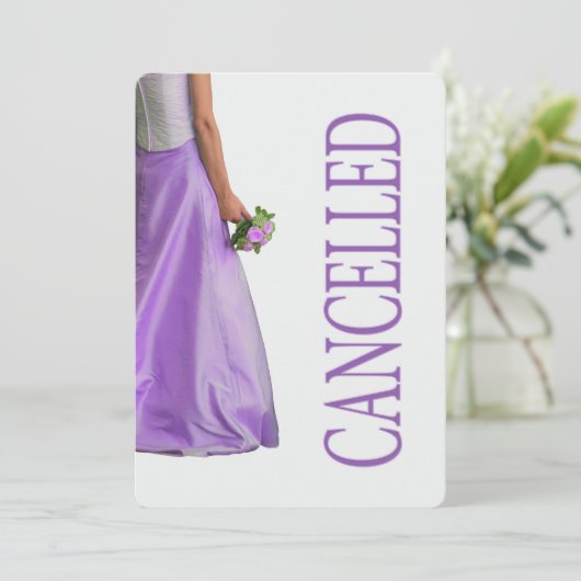 Aankondiging van annulering van weddenschappen (Staand voorkant)