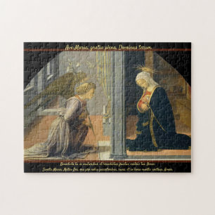 Aankondiging van Ave Maria Fra Filippo Lippi Legpuzzel