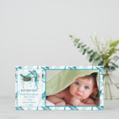 Aankondiging van Baby Boy  Baby Bird Afbeelding (Staand voorkant)