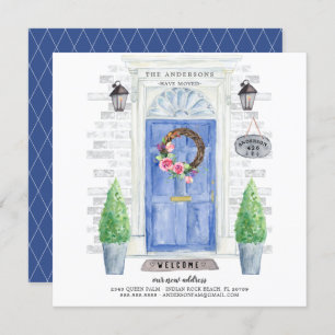 Aankondiging van blauwe voorkleppen