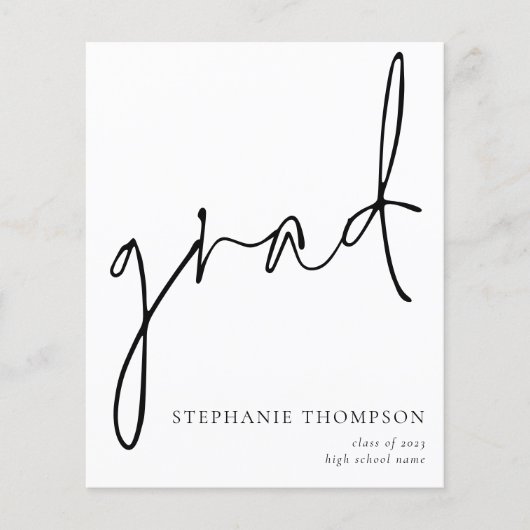 Aankondiging van budget script Afstuderen (Voorkant)