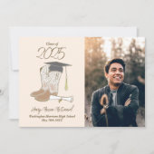 Aankondiging van Cowboy Country Foto Afstuderen (Voorkant)