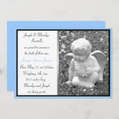 Aankondiging van de Aangepaste geboorte van Boy An (Voorkant / Achterkant)