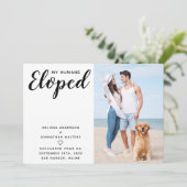 Aankondiging van de Aankondiging van de Elopement  (Staand voorkant)