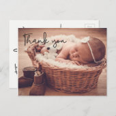 Aankondiging van de Aankondiging van de Foto van d Briefkaart (Voorkant / Achterkant)