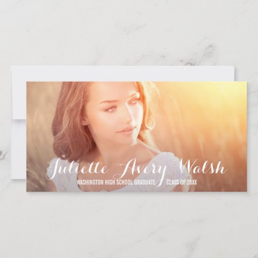 Aankondiging van de afstuderen Sweet Simplicity (Voorkant)