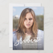 Aankondiging van de Afstuderen van de Foto van de  (Voorkant)