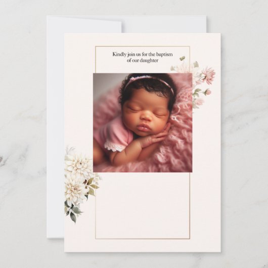 Aankondiging van de baby (Voorkant)