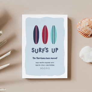 Aankondiging van de Beweging van de Beach van surf