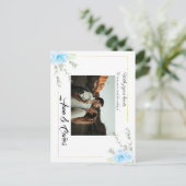 Aankondiging van de bruinklijke bruinkool van Pans Briefkaart (Staand voorkant)