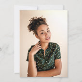 Aankondiging van de diploma-uitreiking van de verp (Achterkant)