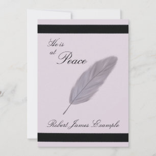  aankondiging van de dood (veer)